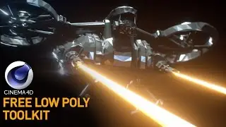 Free Low Poly Toolkit for Cinema 4d