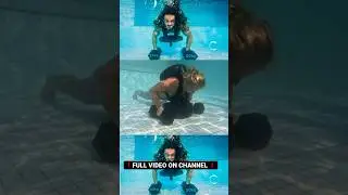 Extreme Underwater PushUp