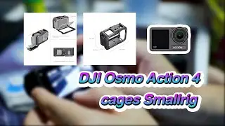 DJI Osmo Action 4 cages Smallrig I Freedom IT