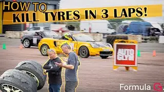 Why tyres dont last as long when you having fun?! Formula G rd 1&2