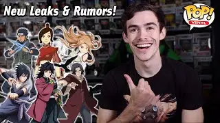 New Anime Funko Pop Leaks & Rumors | Sasuke Rinnegan Glow Chase | Tomioka | Itachi Crow | Asuma