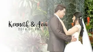 Kenneth & Aeia | Same-day Edit (SDE) | Wedding at Glass Garden Pasig