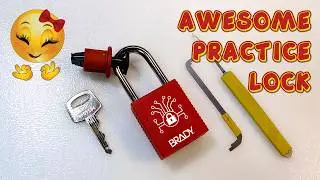 Awesome practice padlock👌Abus Brady YL 71/40 LOTO