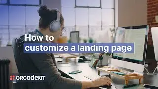 Customize a Landing Page Easily - QR Code KIT