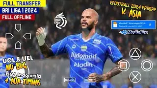eFootball Pes Asia 2024 PPSSPP UPDATE SKUAD AFC ASIAN CUP 2024 FULL RADAR NAME KECIL