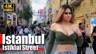 Istanbul _ 2022 Istiklal Street _ 5 October _ Walking Tour _ 4K UHD 60 fps