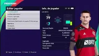 EDIT FACE LÉO ORTIZ PES 2021