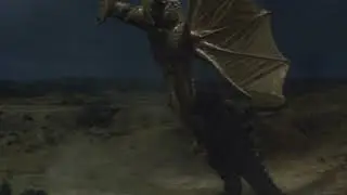 Godzilla performs an Osotogari – Godzilla vs. Gigan (1973)