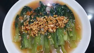 Sayur pokcoy saus tiram, cara buatnya simple dan enak