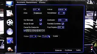 Menu Avanzado