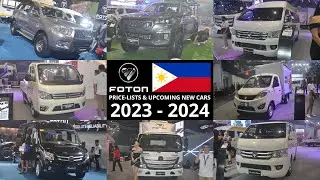 Foton Vehicles Price-lists & Upcoming New Cars in Philippines 2023 - 2024 | Thunder, View & Harabas