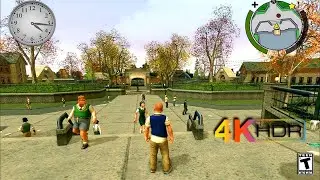 BULLY - 4K PS2 GAMEPLAY WALKTHROUGH PART 1 FULL GAME 4K 60FPS