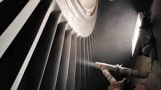 Capital Overhauling of 250 MW Steam Turbine Part-9/ Live Sand blasting of LPT rotor using Alumina