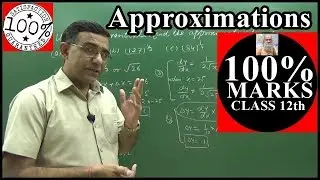 Class 12 Maths Differentiation application of derivatives approximation cbse 2019 Q21