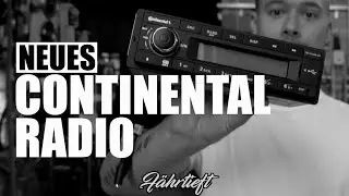 Bluetooth Continental Radio | Einbau Youngtimer Mercedes 190E | Fährtieft