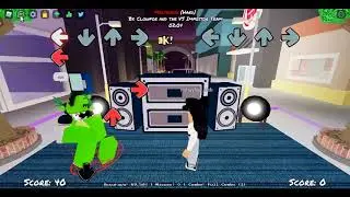 Playing Funky Friday (roblox)