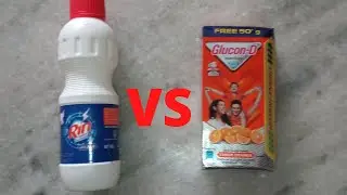 2 Amezing Science Experiments ! Glucon-D + Rin Ala