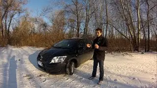 TOYOTA Auris Corolla Тест драйв от Коляныча #32 Б У Тойота Аурис, Королла