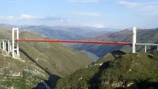 China completes construction of world's highest bridge