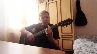Как то рас в саду (кавер песни под гитару)