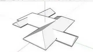 SketchUp: Using Intersect with Model to make roofs