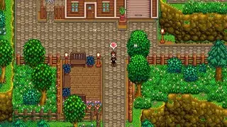 Stardew Valley Decoração Vila Pelicanos Parte 1 / Pelican Town Decoration Stardew Valley Time Lapse