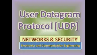 User Datagram Protocol  (UDP)