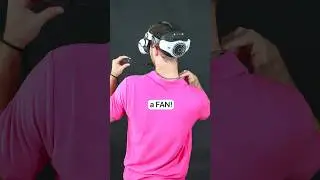 I have a FAN on my Meta Quest headset…