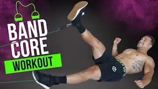 Intense 4 Minute Tabata Resistance Band Core Workout