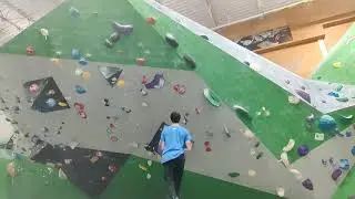 Mega Gaston to Campus Crimps - V8 (Stone Gardens Bellevue)