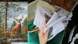 КОРОБКА С ВЫШИВКАМИ И НЕ ТОЛЬКО/ЗАДУМАЛА ВЫШИВАТЬ/ АННА АНАНЧИК.