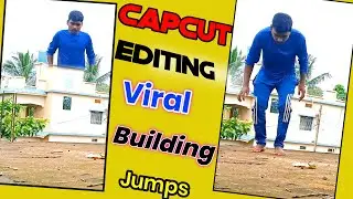 Capcut new building jumps effect // Capcut new viral editing tutorial