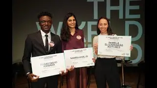Young Climate Prize award ceremony