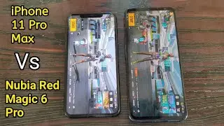 iPhone 11 Pro Max Vs Nubia Red Magic 6 Pro Speed Testing