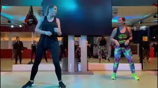 Zumba Basic Fit - Christel doet haar favo nummer 🎶