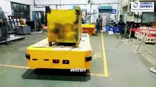 Omnidirectional flat bed truck | Trackless Transfer Cart