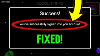 NEW AMONG US UPDATE THAT FIXES ALL ACCOUNT BUGS! (Mobile)