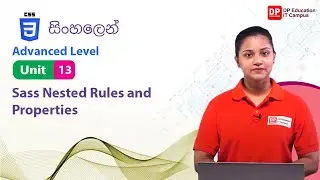 Unit 13 | Sass Nested Rules and Properties | CSS | Advanced Level