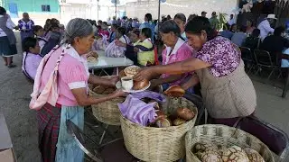 Traditional Baptism in Oaxaca. 