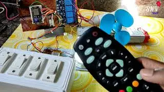 Home Automation | Nodemcu | Blynk | Manual Switch | IR Remote | ESP8266 | #blynk | #esp8266 |