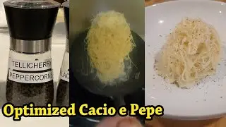The wok is ideal for Cacio e Pepe | Other tips and tricks, and maybe a few mistakes