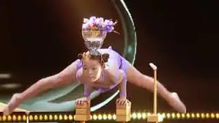 Que menina impressionante na ginástica  artística!!!!!  Haaaannnnnn!!!!!!
