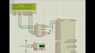 STM32 interfacing with DHT11 sensor and I2C LCD