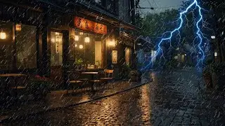 Heavy Rain & Rolling Thunder for Sleep | Relax Your Mind & Body for a Peaceful Night’s Rest
