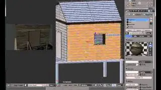 8 Blender, создание фазенды Part II