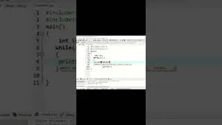 #whileloop #loop #program #clangauge #programming #c #example #coding #forloop #fypシ #reels #shorts