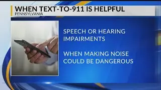 PA residents can now text 911 throughout the state
