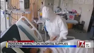 Impact of the pandemic on hospital supplies