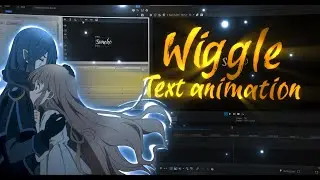 WIGGLE TEXT ANIMATION TUTORIAL VEGAS PRO
