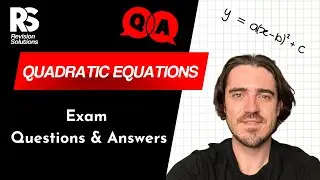 How to solve Quadratic Equations - A Level Maths - Exam Questions & Answers